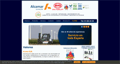 Desktop Screenshot of alcamarcarretillas.com